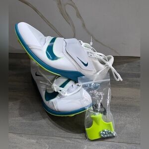 NEW Nike Zoom Rival Jump-White Bright Spruce (M11/12.5)